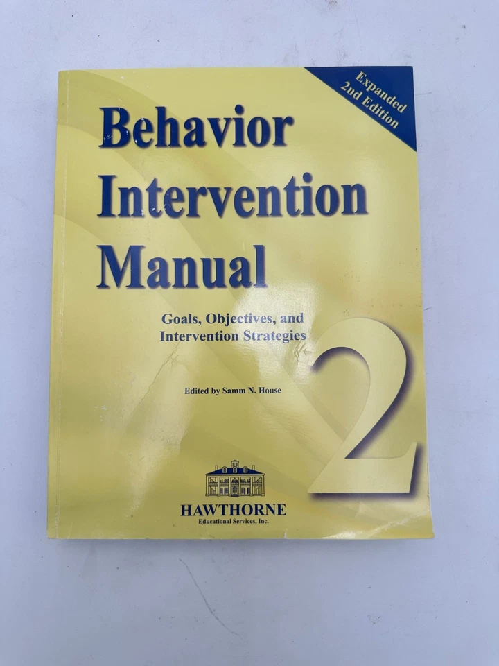 Behavior Intervention Manual 2nd Edition Goals, Objectives, and Strategies - Image 1 of 4
