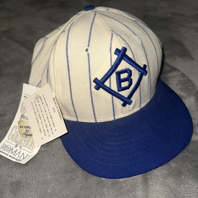 NWT Vintage Brooklyn Dodgers Cooperstown Collection Fitted Hat 7 1/2 Roman USA - Image 1 of 4