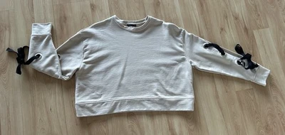 Zara Sweatshirt beige Gr. S - Bild 1 von 2
