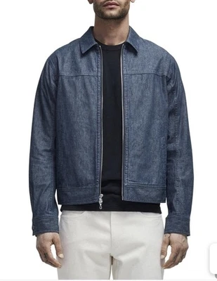 RAG & BONE Owen Zip-Up Chambray Trucker Jacket Men’s Size M - Image 1 of 4
