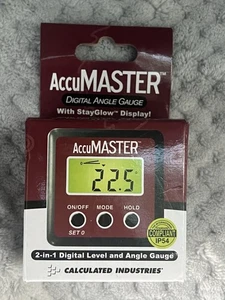 Calculated Industries AccuMASTER 2 in 1 Misuratore angolare digitale modello 7434 - Foto 1 di 14