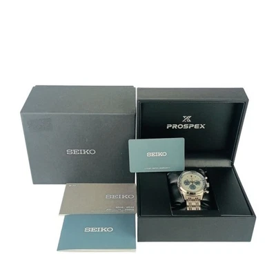 Orologio cronografo meccanico SEIKO Prospex Speed Timer Seiko Watch Salon - Immagine 1 di 4