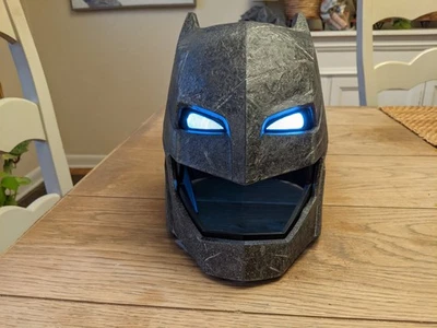 Batman v Superman Armored Batman Cosplay Cowl Mask with LED Eyes - Image 1 of 4