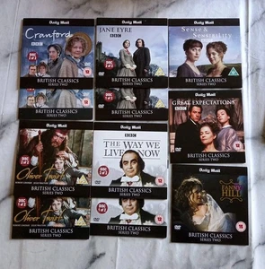 British Classics Series 2 Dvds x 7 Films Daily Mail Promo Bundle   - Picture 1 of 8