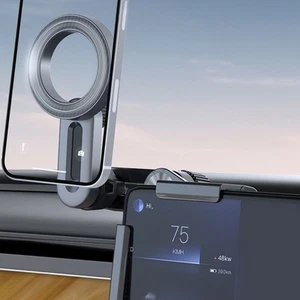 Support Téléphone Magnétique Robuste pour Écran Voiture avec Réglage 360 De - Photo 1/10