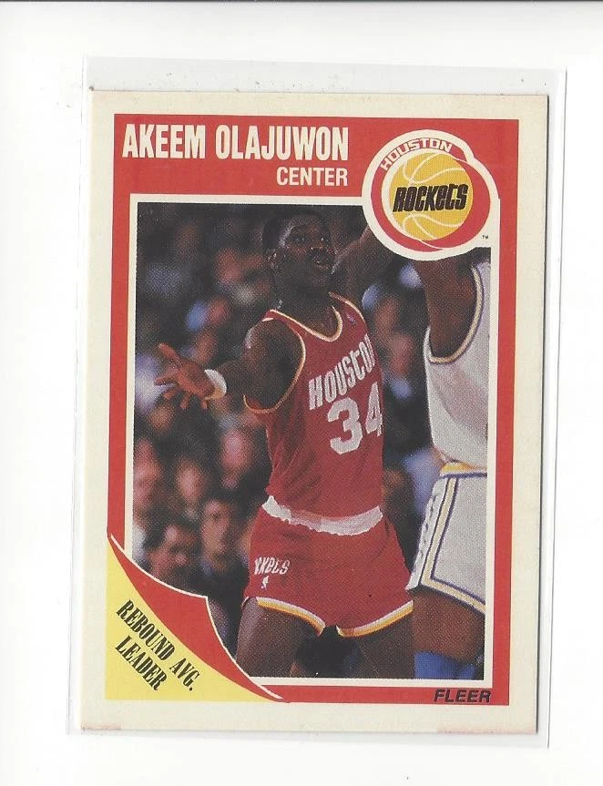 Hakeem Olajuwon cards (1989-2023) Rockets Raptors - You Choose - Image 1 of 1