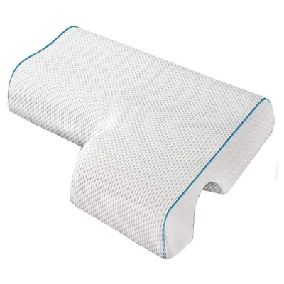 Almohada de lujo para parejas con espuma viscoelástica de rebote lento - Cubierta extraíble Foto 1 de 4