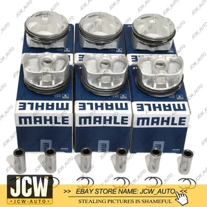 6x OEM Pistons Rings Set Φ82mm CR 11:1 For BMW E60 E90 E92 323i 525i N52B25 2.5 - Picture 1 of 5