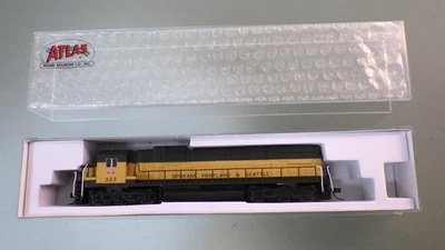 Caja locomotora N-Atlas LOWELL SMITH Master Line DCC/ESU Sound Alco Century SP&S Foto 1 de 4