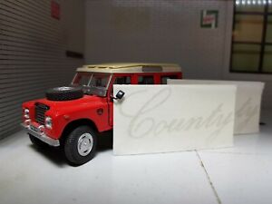 Toylander Electric Land Rover Series Defender 3 Half Scale County Body Decals x2