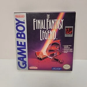 Nintendo Gameboy The Final Fantasy Legend Game with Box and Booklet - Picture 1 of 18