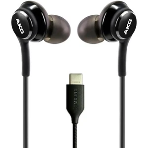 NEW OEM Original Samsung AKG Type-C Stereo Headphones Earphones In Ear Earbuds - Picture 1 of 11
