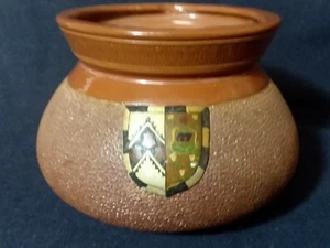 ALMA MATER Tobacco Jar / Humidor - CAMBRIDGE Langley Ware - Picture 1 of 12