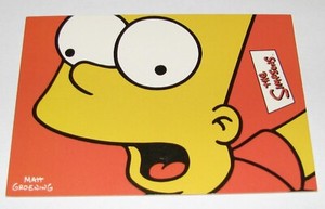 Inkworks 2000 The Simpsons Promos Bart Simpson #P-1 FREE SHIPPING