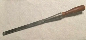 Unique Antique 1800s W. P. McGrew Timber Framing 3/4" Half Moon Wood Chisel  - Picture 1 of 4
