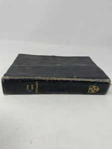 Vintage 1947 Catholic New Testament Bible Latin Vulgate St. Anthony Guild Press - Picture 1 of 12