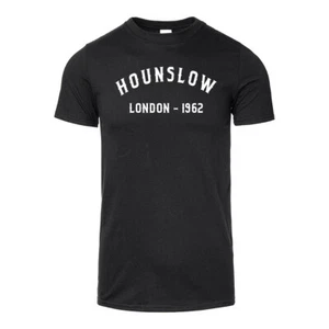Men's T-Shirt Hounslow London Londoner Place Year Of Choice Birthday Gift - Picture 1 of 2