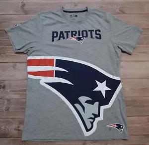 Vintage Boston Patriots Aop Print Tee Sport Jersey Streetwear, Men`s Size XL - Picture 1 of 11