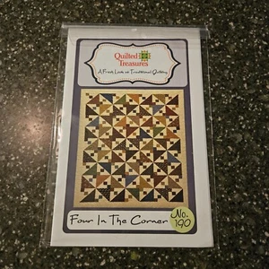Four In the Corner Quilt Pattern Quilted Treasures No. 190 - Picture 1 of 2