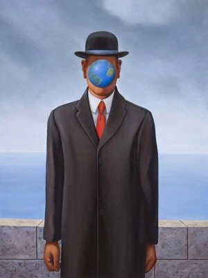 Bragg "Son of Earth"  on canvas  - Image 1 of 2