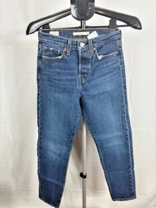 Levi Levi's Premium Damen Größe 25 Blau Wedgie Straight Jeans - Bild 1 von 5