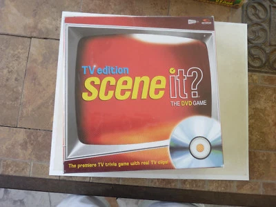 NEW Scene It? DVD Trivia Game TV Edition Scene It w/ Real TV Clips The DVD Game - Image 1 of 3
