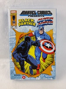 Black Panther Captain America Marvel Legends RETRO 3.75" Hasbro Pulse Exclusive - Picture 1 of 6