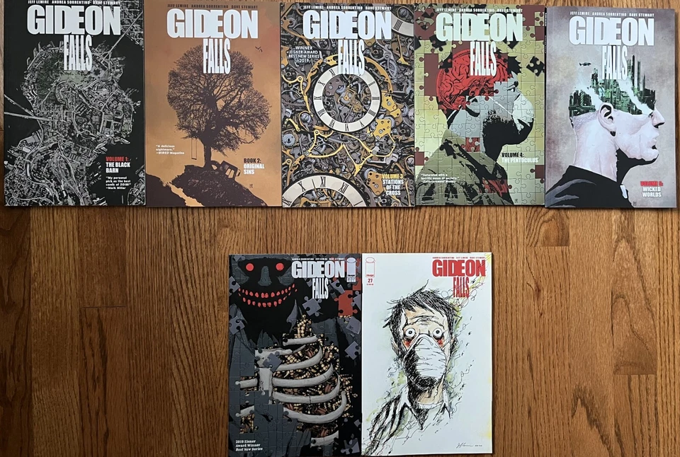 *ПОЛНАЯ СЕРИЯ!* Gideon Falls том 1-5, выпуски No21 и 27 от Lemire & Sorrentino - Изображение 1 из 4