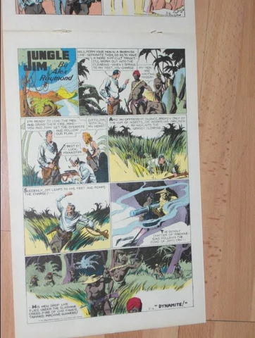 Jungle Jim by Alex Raymond  Sundays from 1934 to 1942 (20 books) Cover