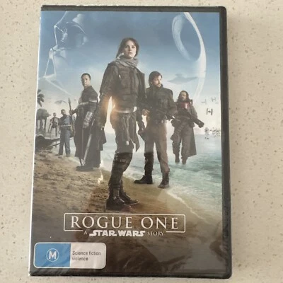 Rogue One-A Star Wars Story - Felicity Jones Region 4 Pal Dvd Brand New Sealed - image 1 of 2