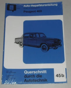 Manual de Reparación Peugeot 403 , Año de Fabricación 1955-1967 - Imagen 1 de 1