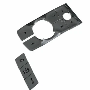 For Cadillac XT6 2020-2024 Black Alloy Central Console Button Decoration 13PCS - Imagen 1 de 8