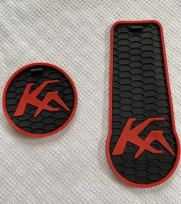 FORD KA (2008 - 2016) 2 PIEZAS INTERIOR PORTAVASOS JUEGO - SOLO ROJO Foto 1 de 4