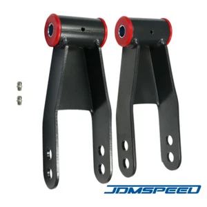 2" Rear Drop Lowering Shackle Kit For 2019-2021 Chevy Silverado GMC Sierra 1500 - Picture 1 of 6