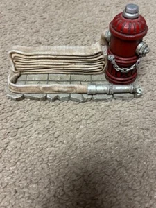 Red Hats Courage & Fire Gear Fireman Business Card Holder - Picture 1 of 3