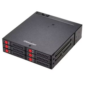 6-Bay 4-Bay 2.5inch SATA SSD HDD Hot Swap Mobile Rack/Enclosure Hard Disk Enclos - Picture 1 of 8