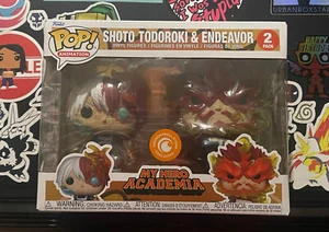 Funko Pop! Paquete de 2 My Hero Academia: Todoroki & Endeavor - exclusivo de Crunchyroll - Imagen 1 de 4