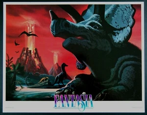 lobby card US film FANTASIA (1940) 1990 50th anniversary edit. animazione DISNEY - Picture 1 of 1