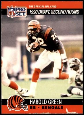 Harold Green #707 1990 Pro Set - Image 1 of 2