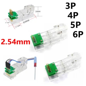 Pin Clamp Test Stand PCB Clip Fixture Probe PCB Pin Clip 3P 4P 5P 6P 2.54mm - Picture 1 of 14