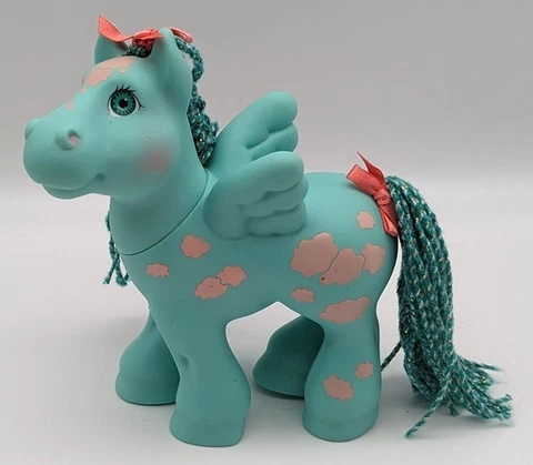 Cabbage Patch Kids Magic Meadow Pony Crimp n Curl Green Aqua Pegasus Cover