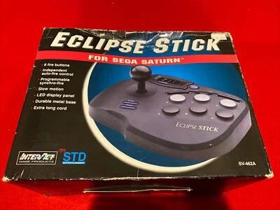 Eclipse Stick Controller InterAct Sega Saturn Console System Complete in Box - Image 1 of 4