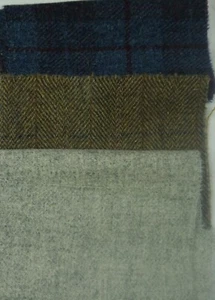 Harris Tweed Fabric Material For Patchwork and craft 100% wool ref. cp696 - Picture 1 of 1