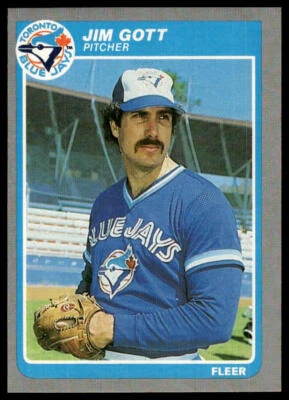 1985 Fleer #105 Jim Gott - Image 1 of 2