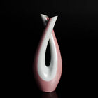 Rosenthal Porzellan Vase gekreuzt Fritz Heidenreich außen rosa ab 1957 Stempel