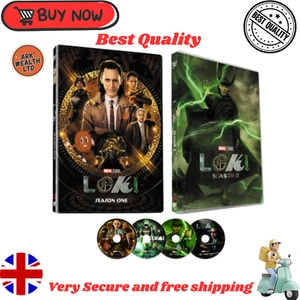 Loki Season 1-2 (2023)DVD 4-Disc New Box Set - Picture 1 of 3