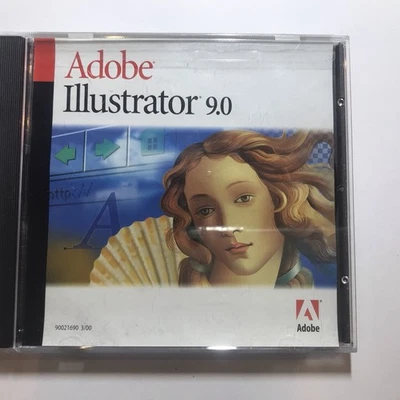 Vintage Software Adobe Illustrator 9.0 for Apple Mac Macintosh SEALED - Image 1 of 3