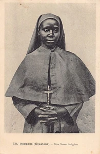 Uganda - A native nun - Publ. Missionary sisters of Our Lady of Africa in Algier - Picture 1 of 2