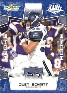 2008 Score Super Bowl XLIII Blue #413 Owen Schmitt - FB - Picture 1 of 2