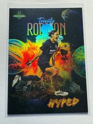 Trinity Rodman 2025 Parkside NWSL Vol 1 Hyped Insert Washington Spirit #H14 z3 - Image 1 of 2